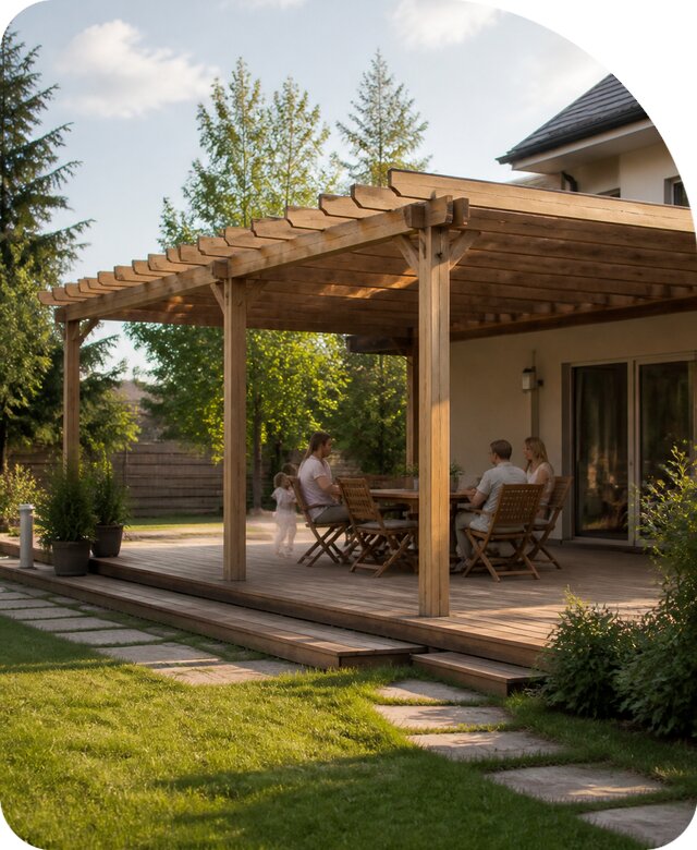 Изготовление деревянной перголы в Ржеве от 30837 р | РадиДОМА-Ржв